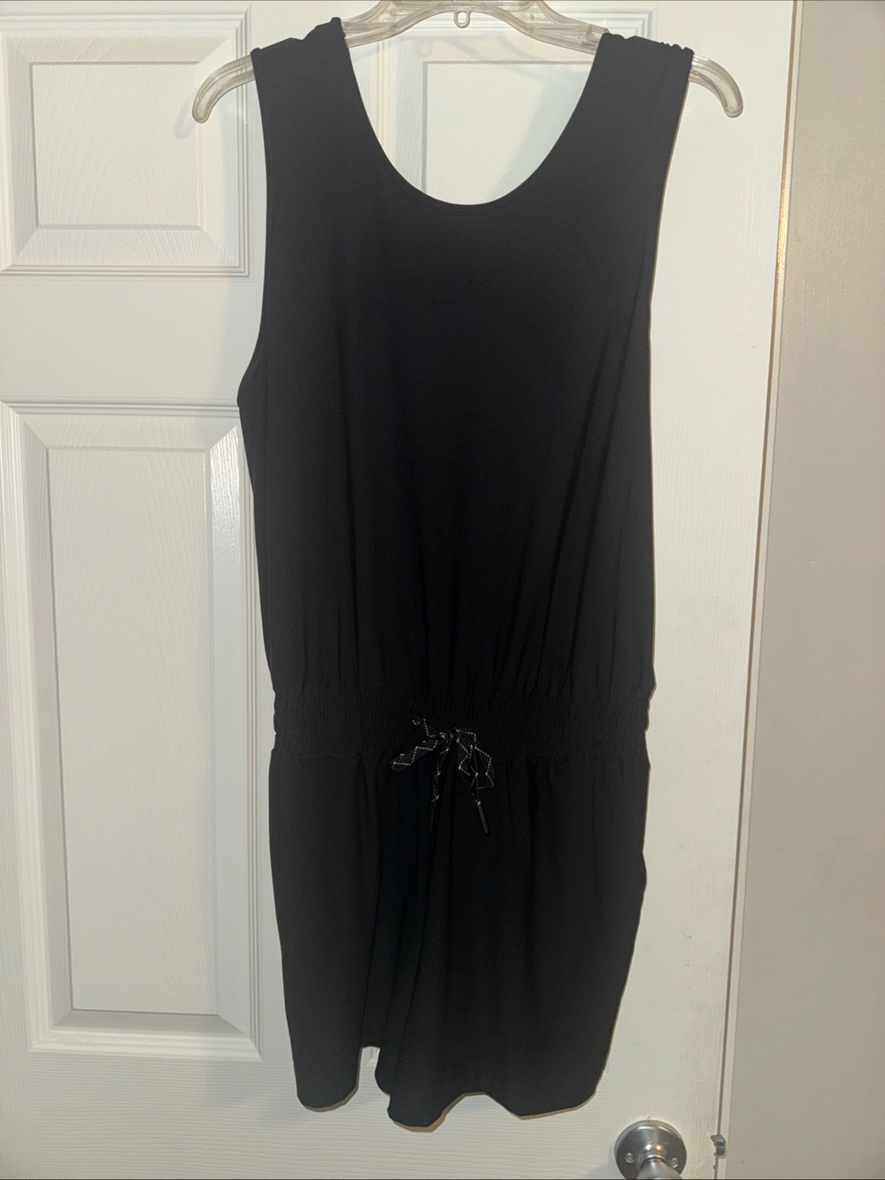 Wander Black Sleeveless Jumpsuit Romper